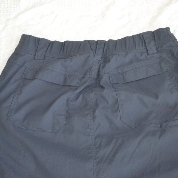 Duluth Trading Co Women's Gray Dry on the Fly Skort Size 10 - Picture 10 of 14